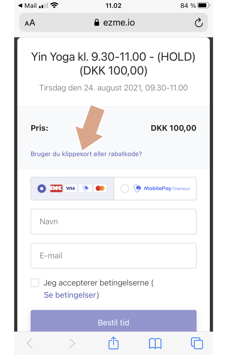 Brug klippekort 4